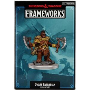 WizKids Dwarf Barbarian - Miniature Model Kit - Dungeons & Dragons WizKids Dwarf Barbarian - Miniature Model Kit - Dungeons & Dragons