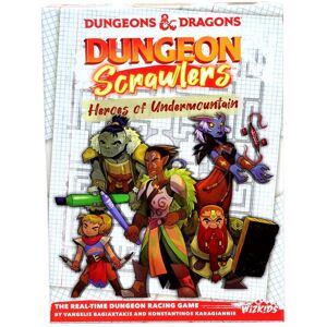 Wizkids Dungeon Scrawlers Heroes Undermountain Board Game - D&D Wizkids Dungeon Scrawlers Heroes Undermountain Board Game - D&D