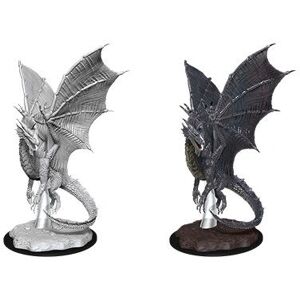 WizKids 90036 collectible figure - Young Silver Dragon WizKids 90036 collectible figure - Young Silver Dragon