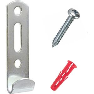 Taskar Heavy Duty J Wall Picture Hooks - 5 Pack Taskar Heavy Duty J Wall Picture Hooks - 5 Pack
