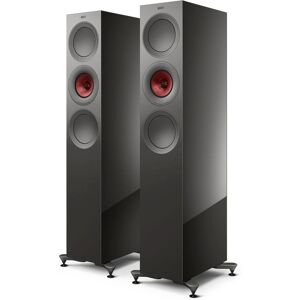 KEF R7 Meta Bodenstaande Lautsprecher - Titanium Hochglanz KEF R7 Meta Bodenstaande Lautsprecher - Titanium Hochglanz