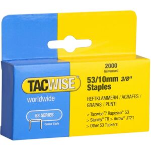 Tacwise 336 Heavy Duty 53 Series 10mm Staples - Staple Gun Tacwise 336 Heavy Duty 53 Series 10mm Staples - Staple Gun