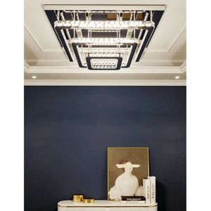 LivingAndHome - Crystal LED Ceiling Light - One Size - Ceiling Light LivingAndHome - Crystal LED Ceiling Light - One Size - Ceiling Light