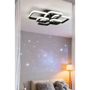Livingandhome - LED Ceiling Light - One Size - Metal - Overlapping tubes - Ceiling Light Livingandhome - LED Ceiling Light - One Size - Metal - Overlapping tubes - Ceiling Light