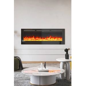 Living and Home - 60in Electric inset - Electric Fireplace Living and Home - 60in Electric inset - Electric Fireplace