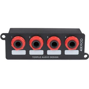 Temple Audio Design 4X MOD - Pedalboard-tilbehør Temple Audio Design 4X MOD - Pedalboard-tilbehør