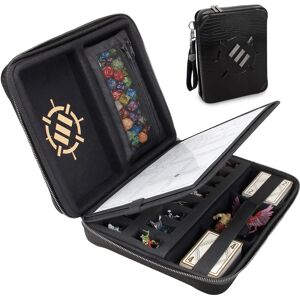Enhance RPG Series Organizer Case - Noir - Compartiments pour dés, figurines, cartes - Publicité Enhance RPG Series Organizer Case - Noir - Compartiments pour dés, figurines, cartes - Publicité