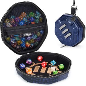 Enhance D200BLEW Étui à dés Bleu - Espace pour 150 dés - Exclusif - Publicité Enhance D200BLEW Étui à dés Bleu - Espace pour 150 dés - Exclusif - Publicité