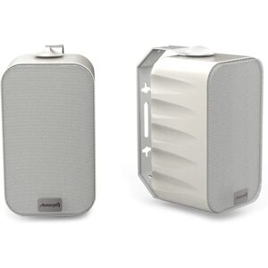 Haut-parleurs Muraux Audibax PR-42T - 75W 2 Voies Blanc - Publicité Haut-parleurs Muraux Audibax PR-42T - 75W 2 Voies Blanc - Publicité