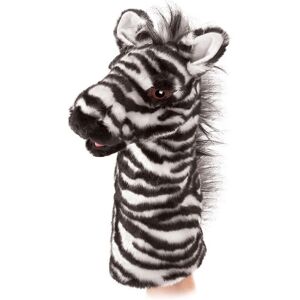 Pupazzo Zebra Folkmanis - Peluche Testurizzato, Bocca Espressiva, Uso per Scena Pupazzo Zebra Folkmanis - Peluche Testurizzato, Bocca Espressiva, Uso per Scena