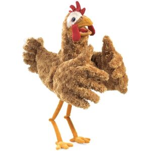 Burattino Folkmanis 2861 - Pollo con becco mobile e ali Burattino Folkmanis 2861 - Pollo con becco mobile e ali