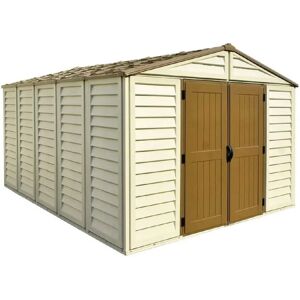 Abri de jardin Duramax - 405x324.8x233.2 cm - Beige/marron - Abri de jardin - Publicité Abri de jardin Duramax - 405x324.8x233.2 cm - Beige/marron - Abri de jardin - Publicité