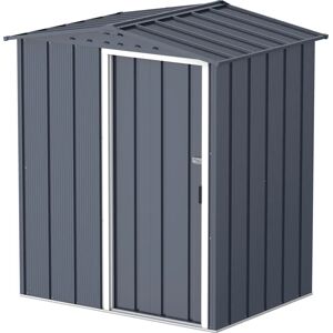 Abri de jardin Eco Elche 5X4 - Métal - Gris - Publicité Abri de jardin Eco Elche 5X4 - Métal - Gris - Publicité