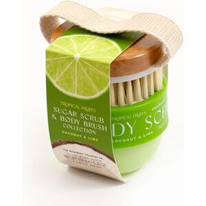 The Somerset Toiletry Co Tropical Fruits Sokerikuorinta ja kehonharja - Setti The Somerset Toiletry Co Tropical Fruits Sokerikuorinta ja kehonharja - Setti