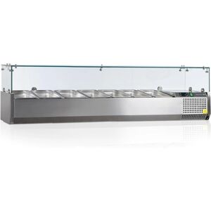 TEFCOLD Vitrine Réfrigérée VK38-160 GN1/3 - Publicité TEFCOLD Vitrine Réfrigérée VK38-160 GN1/3 - Publicité