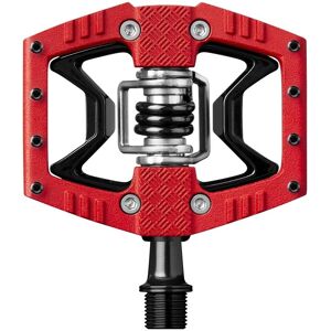 Crankbrothers Doubleshot 3 Pedaler - Rød/Sort - Hybrid MTB/By Crankbrothers Doubleshot 3 Pedaler - Rød/Sort - Hybrid MTB/By