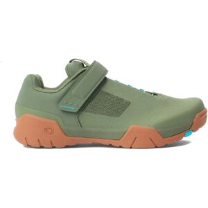 Crankbrothers Mallet E Speedlace MTB Shoes - Green/Blue - Clipless - MTB Crankbrothers Mallet E Speedlace MTB Shoes - Green/Blue - Clipless - MTB