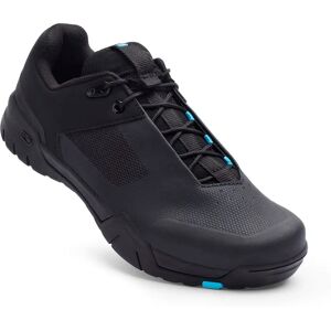 Crankbrothers Mallet E Lace MTB Clipless Shoes - Black/Blue Crankbrothers Mallet E Lace MTB Clipless Shoes - Black/Blue