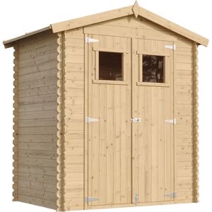 Timbela Wooden Garden Shed - 196x136cm - 1.98m² - Weatherproof Storage Timbela Wooden Garden Shed - 196x136cm - 1.98m² - Weatherproof Storage