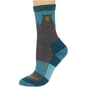 Darn Tough Bear Town Micro Crew Aqua - Socks Darn Tough Bear Town Micro Crew Aqua - Socks