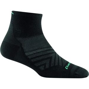 Darn Tough Womens Run Quarter Ultra Lightweight - Black - Socks Darn Tough Womens Run Quarter Ultra Lightweight - Black - Socks