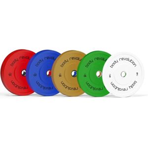 Body Revolution 10kg Green Olympic Weight Plates - Weight Plates Body Revolution 10kg Green Olympic Weight Plates - Weight Plates