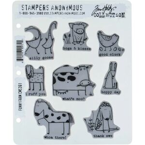 Tim Holtz Rolig Gård Klingsstämplar - Gummistämplar Tim Holtz Rolig Gård Klingsstämplar - Gummistämplar