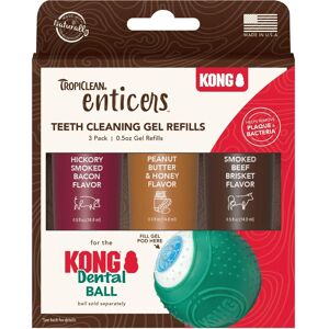 KONG TropiClean Dental Gel - Variety Pack - Teeth Cleaning Gel KONG TropiClean Dental Gel - Variety Pack - Teeth Cleaning Gel