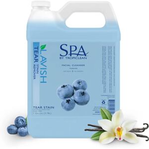 TropiClean Spa Nettoyant Visage et Détachant Sans Larmes | 3,78 L - Publicité TropiClean Spa Nettoyant Visage et Détachant Sans Larmes | 3,78 L - Publicité