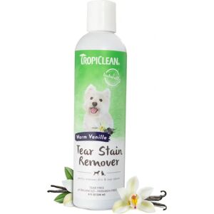 TropiClean Nettoyant pour taches de larmes à la vanille 236 ml pour chiens et chats - Publicité TropiClean Nettoyant pour taches de larmes à la vanille 236 ml pour chiens et chats - Publicité