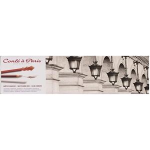 Conté à Paris 50126 Boîte à Croquis - Ensemble de Croquis Matériel Artistique Conté à Paris 50126 Boîte à Croquis - Ensemble de Croquis Matériel Artistique