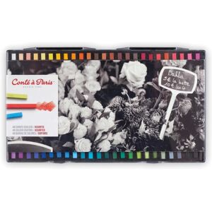Conte a Paris Artist Crayons - 48 Assorted Colors - Art Supplies Conte a Paris Artist Crayons - 48 Assorted Colors - Art Supplies