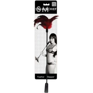 Sportsheets Sexe & Malice 2-en-1 Plume et Fouet - Rouge - Publicité Sportsheets Sexe & Malice 2-en-1 Plume et Fouet - Rouge - Publicité