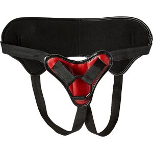 Arnés Saffron Strap-On de Sportsheets - Ajustable, Cuero Vegano Arnés Saffron Strap-On de Sportsheets - Ajustable, Cuero Vegano