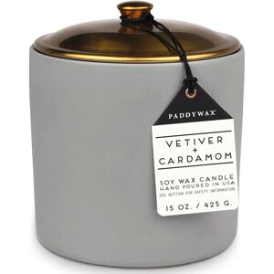 Paddywax Hygge Vetiver + Cardamom - Bougie parfumée - Publicité Paddywax Hygge Vetiver + Cardamom - Bougie parfumée - Publicité