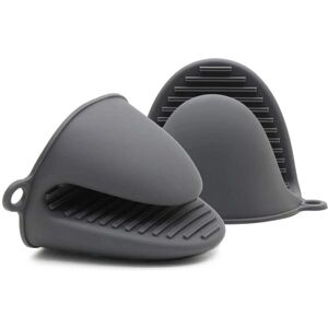 PAIDASHU Oven Glove Grey - Heat Resistant Silicone Mini Mitt PAIDASHU Oven Glove Grey - Heat Resistant Silicone Mini Mitt