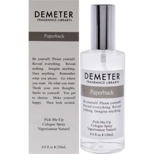 Demeter Paperback - Unisex Cologne Spray 4 oz Demeter Paperback - Unisex Cologne Spray 4 oz