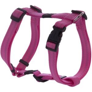 Harnais Rose Réfléchissant pour Chiens Rogz - Ajustable et Durable - Publicité Harnais Rose Réfléchissant pour Chiens Rogz - Ajustable et Durable - Publicité