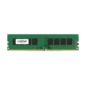 Crucial 16 GB DDR4 Memory Module - Unbuffered, 2400 MHz - Black Crucial 16 GB DDR4 Memory Module - Unbuffered, 2400 MHz - Black