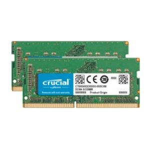 Crucial 16GB DDR4-2400 Memory Module - 2 x 8 GB Crucial 16GB DDR4-2400 Memory Module - 2 x 8 GB