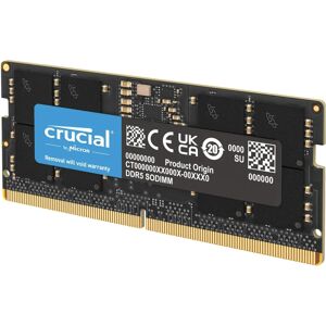 Crucial CT8G56C46S5 8GB DDR5 5600MHz Laptop RAM Crucial CT8G56C46S5 8GB DDR5 5600MHz Laptop RAM