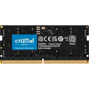 Crucial 16GB DDR5-5600 Geheugenmodule - Zwart Crucial 16GB DDR5-5600 Geheugenmodule - Zwart