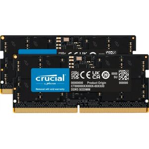 Kit di Memoria DDR5 Crucial 32GB - 5600 MHz ECC per Laptop Kit di Memoria DDR5 Crucial 32GB - 5600 MHz ECC per Laptop