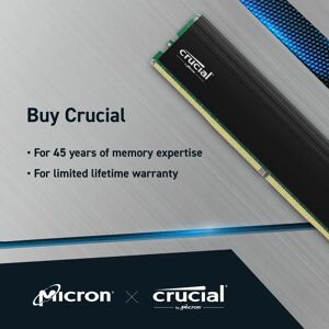 Crucial Brand 32 GB DDR4 Memory Module - Black Crucial Brand 32 GB DDR4 Memory Module - Black