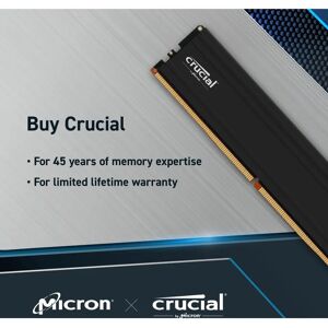 Crucial 32GB DDR5 6000 MHz Memory - High-Performance RAM Crucial 32GB DDR5 6000 MHz Memory - High-Performance RAM