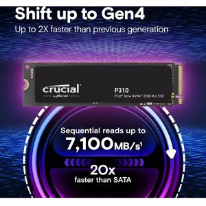 Crucial P310 2280 - 2TB Crucial P310 2280 - 2TB