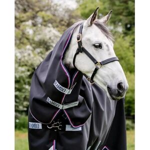 Horseware - Rambo Supreme Hood 0g - Navy/Burgundy - XL - Hood - Publicité Horseware - Rambo Supreme Hood 0g - Navy/Burgundy - XL - Hood - Publicité