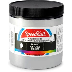 Inky pour sérigraphie acrylique Speedball - Argent - 236 ml - Publicité Inky pour sérigraphie acrylique Speedball - Argent - 236 ml - Publicité