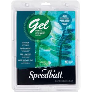 Speedball Speedball Plaque d'Impression en Gel 8 x 10 - Plaque d'Impression - Publicité Speedball Speedball Plaque d'Impression en Gel 8 x 10 - Plaque d'Impression - Publicité