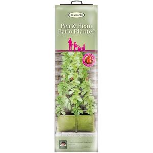 Haxnicks Blue Garden Planter - 60x30x30 cm for Climbing Veg Haxnicks Blue Garden Planter - 60x30x30 cm for Climbing Veg